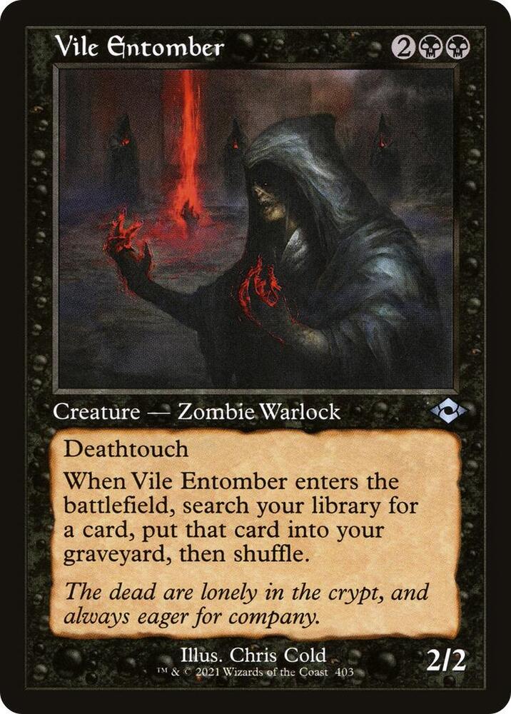 Vile Entomber (Retro Frame) 403 card from Modern Horizons 2