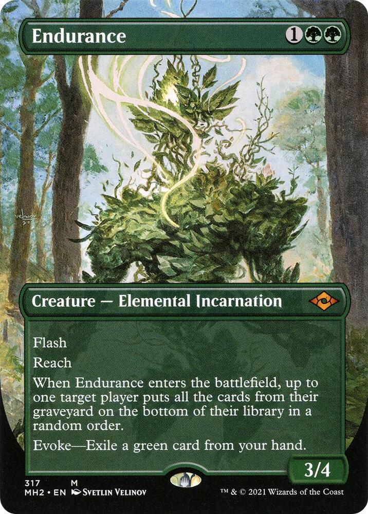 Endurance (Borderless) 317 card from Modern Horizons 2