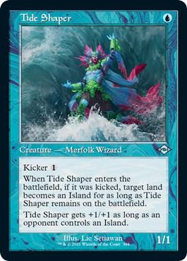 Tide Shaper (Retro Frame) (Foil Etched) 394 card from Modern Horizons 2