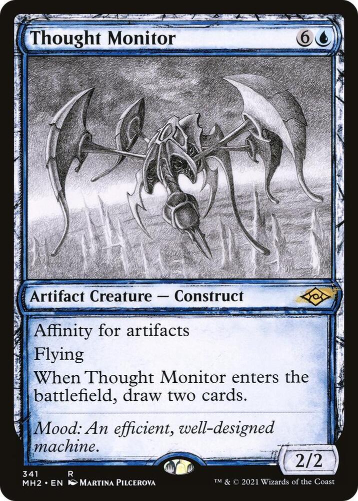 Thought Monitor (Showcase) 341 card from Modern Horizons 2