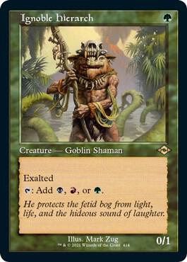 Ignoble Hierarch (Retro Frame) (Foil Etched) 414 card from Modern Horizons 2