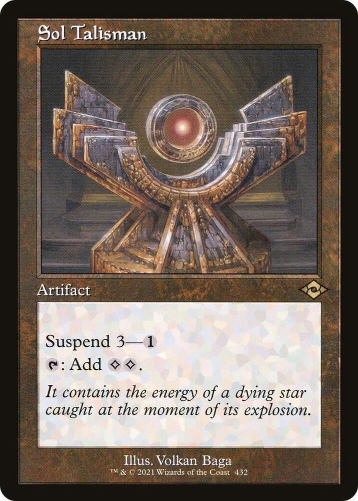 Sol Talisman (Retro Frame) 432 card from Modern Horizons 2