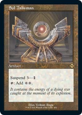 Sol Talisman (Retro Frame) (Foil Etched) 432 card from Modern Horizons 2