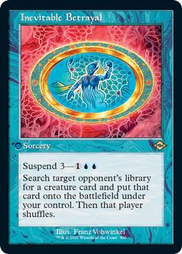 Inevitable Betrayal (Retro Frame) (Foil Etched) 390 card from Modern Horizons 2