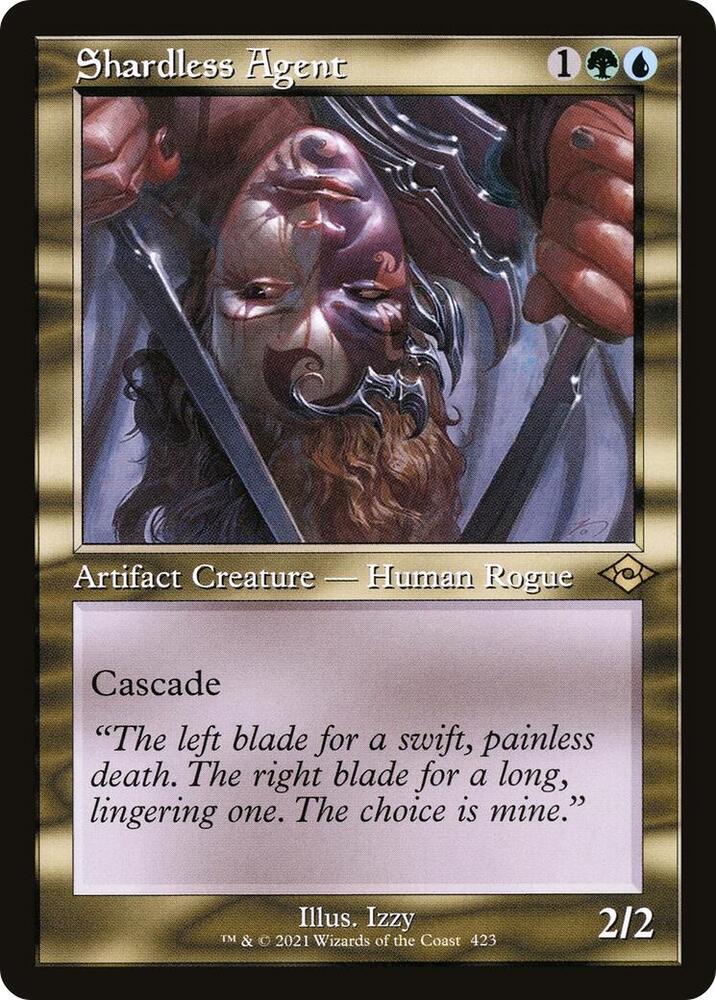 Shardless Agent (Retro Frame) 423 card from Modern Horizons 2
