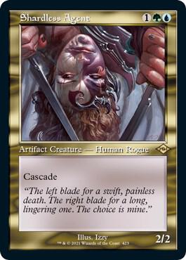 Shardless Agent (Retro Frame) (Foil Etched) 423 card from Modern Horizons 2