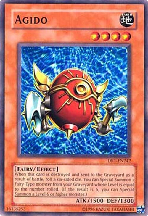 Agido DR1-EN242 card from Dark Revelation Volume 1
