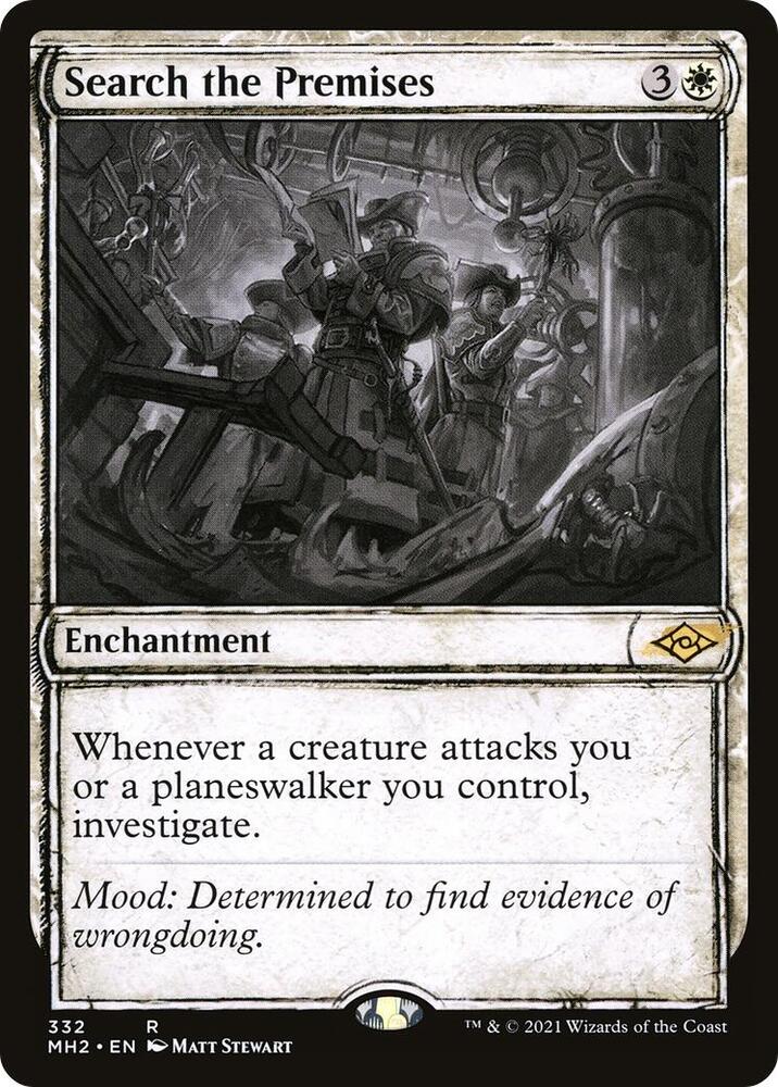 Search the Premises (Showcase) 332 card from Modern Horizons 2
