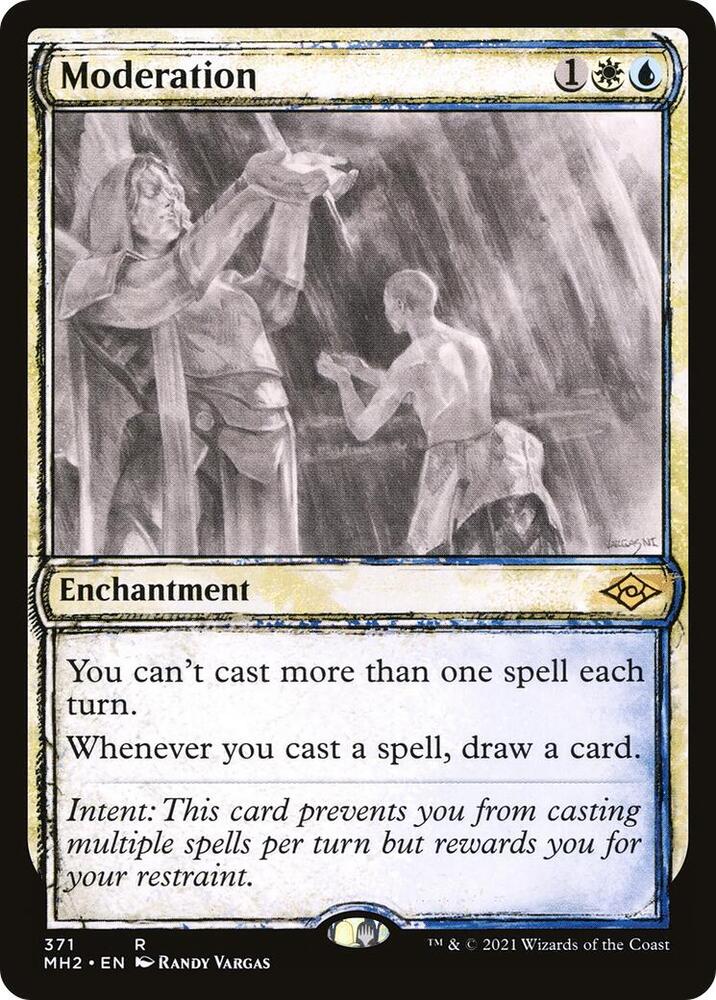 Moderation (Showcase) 371 card from Modern Horizons 2