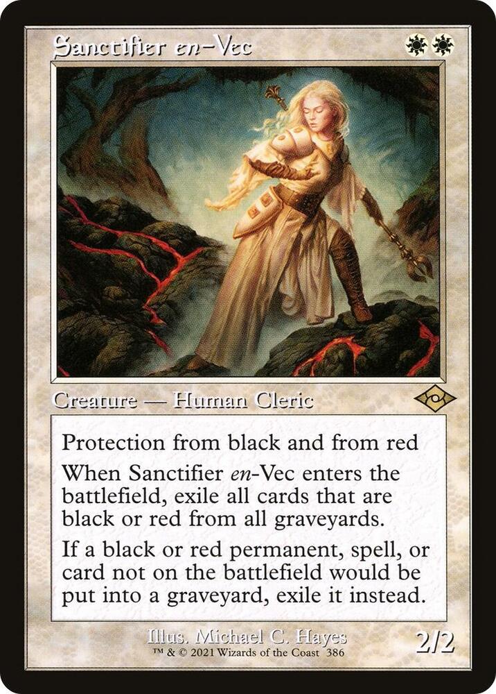 Sanctifier en-Vec (Retro Frame) 386 card from Modern Horizons 2