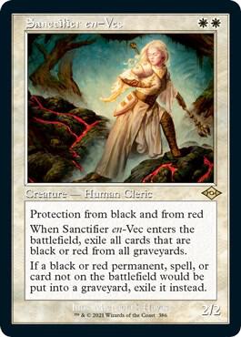 Sanctifier en-Vec (Retro Frame) (Foil Etched) 386 card from Modern Horizons 2