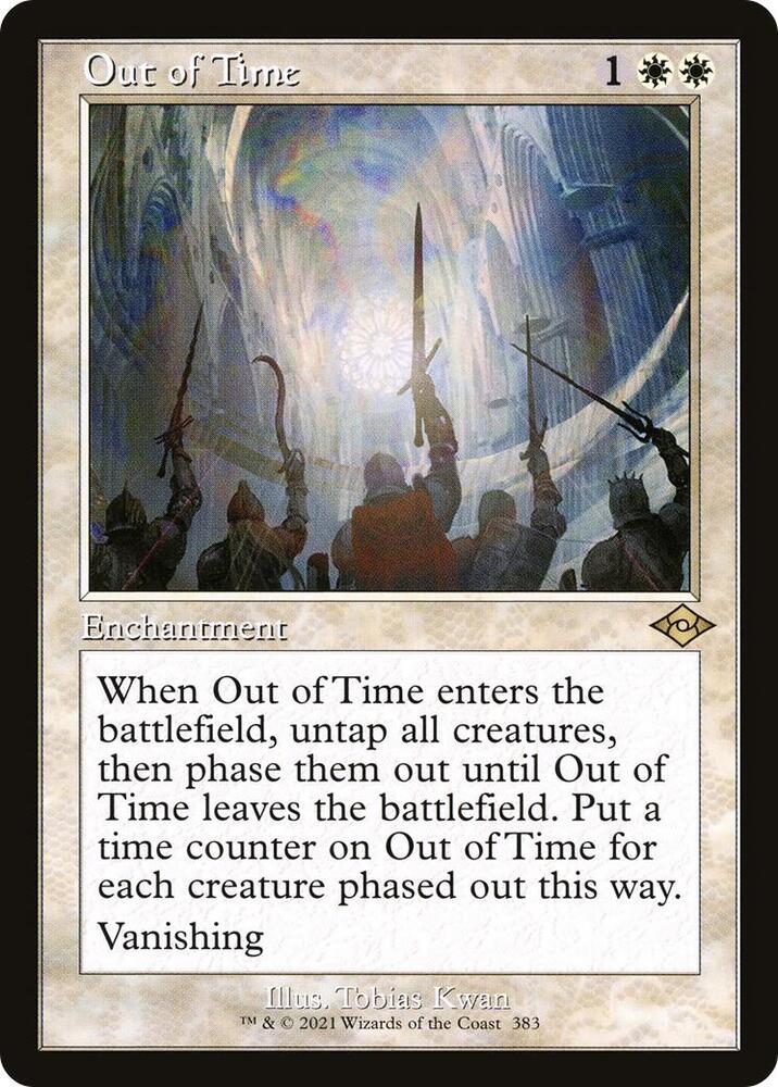 Out of Time (Retro Frame) 383 card from Modern Horizons 2