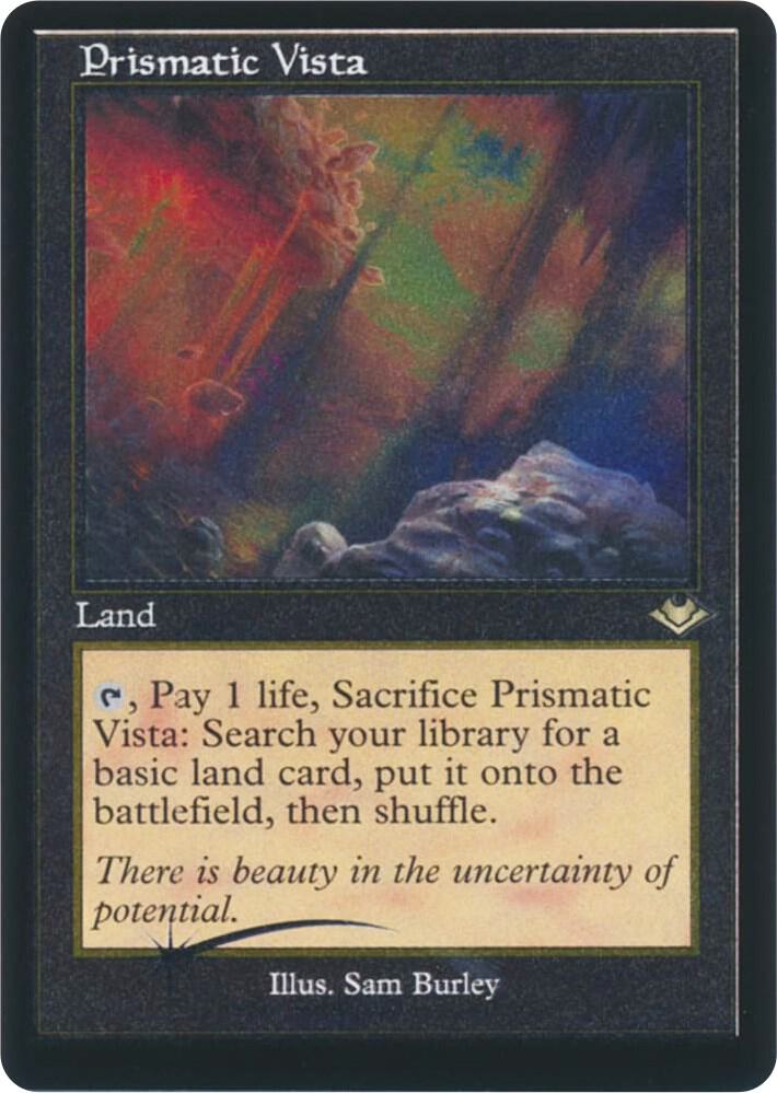Prismatic Vista (Retro Frame) (Foil Etched) 40 card from Modern Horizons