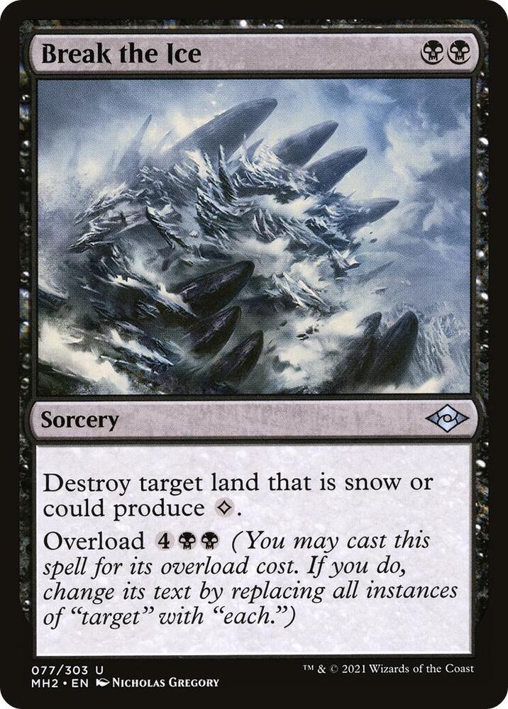 Break the Ice 77 card from Modern Horizons 2