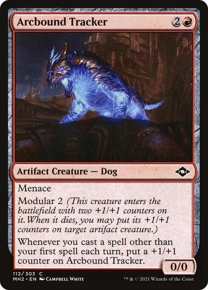 Arcbound Tracker 112 card from Modern Horizons 2