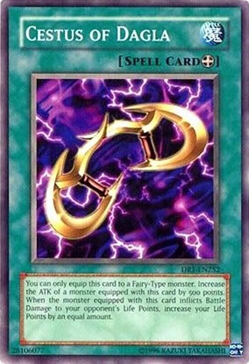Cestus of Dagla DR1-EN252 card from Dark Revelation Volume 1
