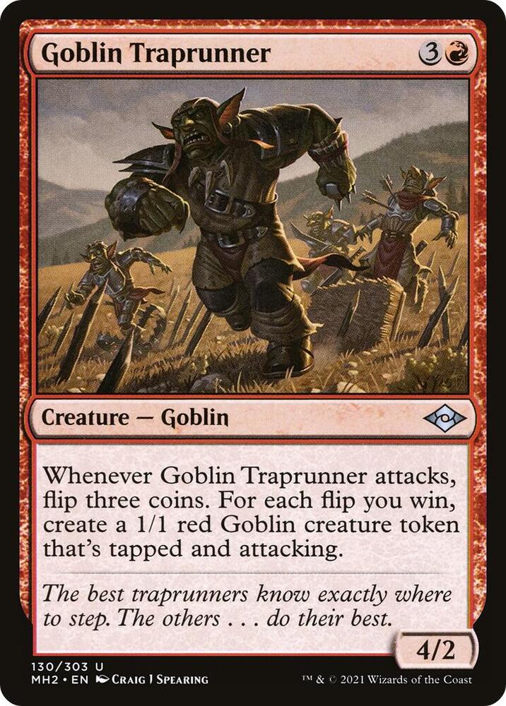Goblin Traprunner 130 card from Modern Horizons 2