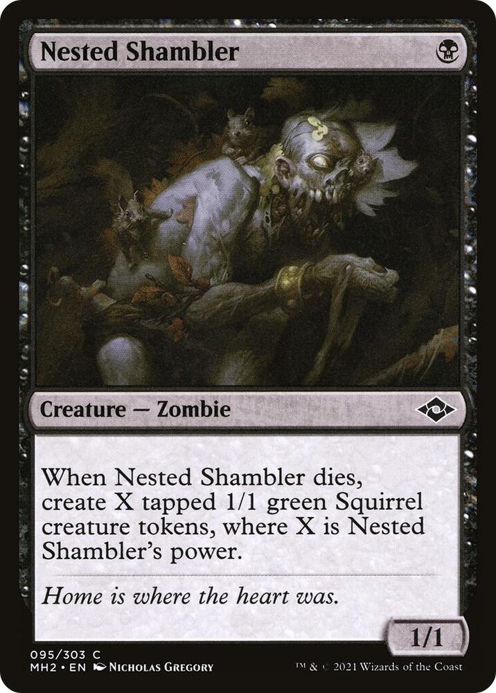 Nested Shambler 95 card from Modern Horizons 2