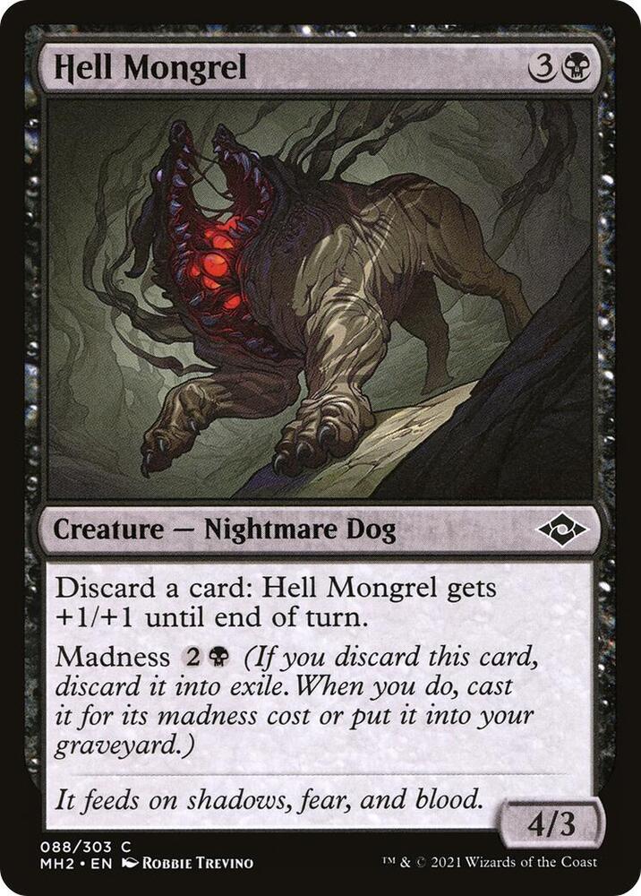 Hell Mongrel 88 card from Modern Horizons 2