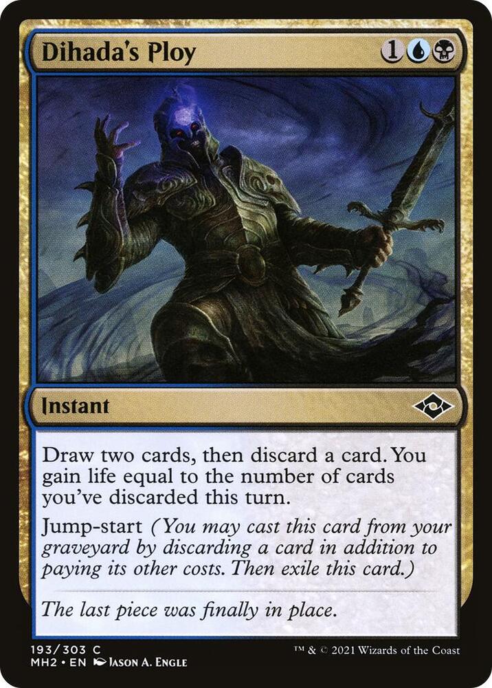 Dihada's Ploy 193 card from Modern Horizons 2
