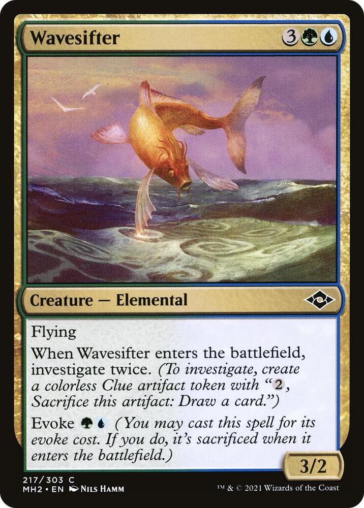 Wavesifter 217 card from Modern Horizons 2