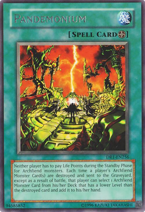 Pandemonium DR1-EN256 card from Dark Revelation Volume 1