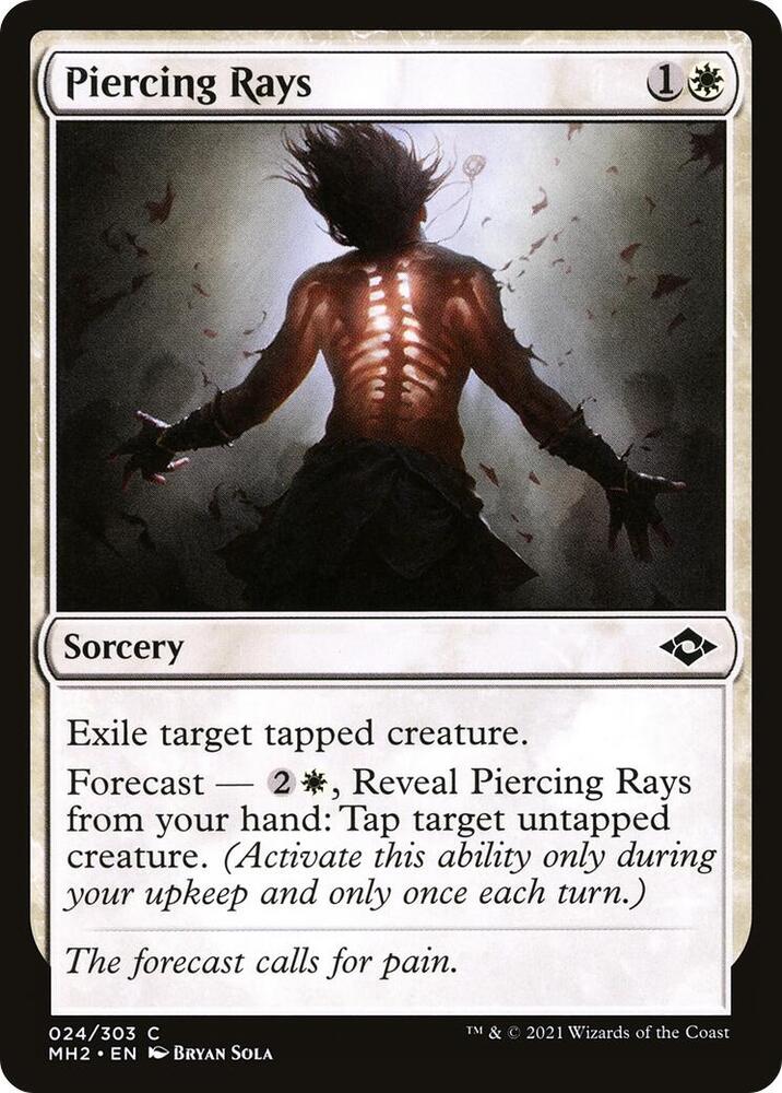 Piercing Rays 24 card from Modern Horizons 2