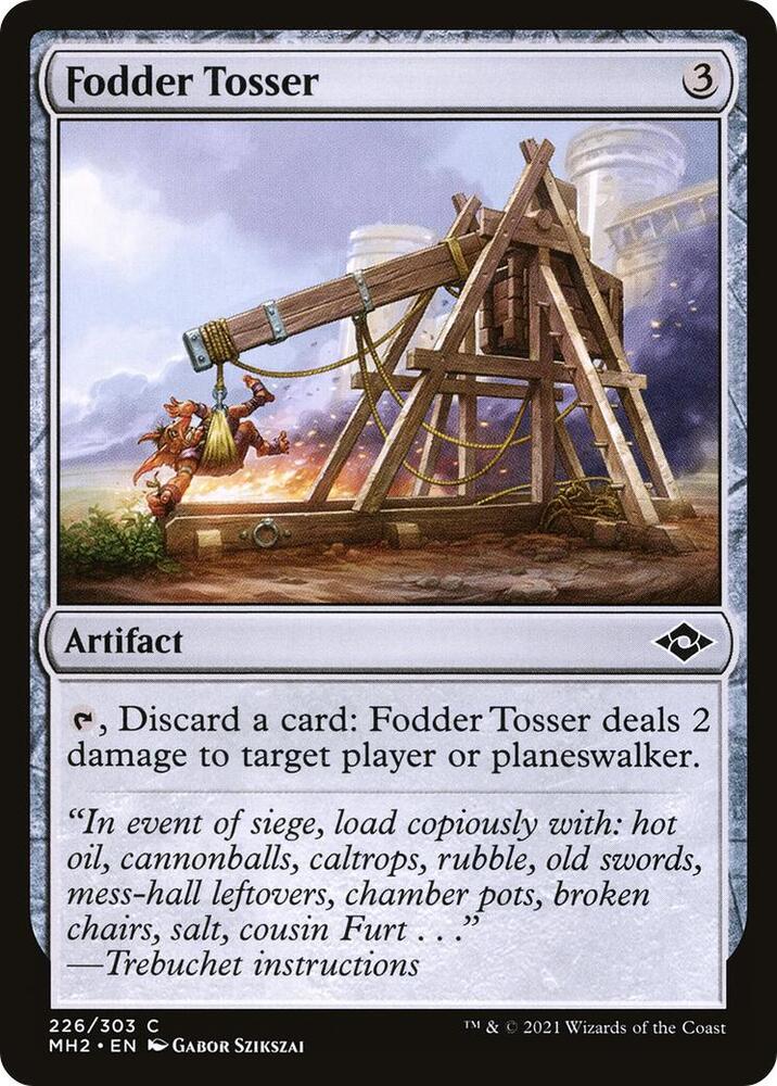 Fodder Tosser 226 card from Modern Horizons 2