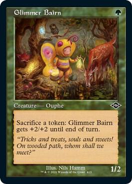 Glimmer Bairn (Retro Frame) (Foil Etched) 413 card from Modern Horizons 2