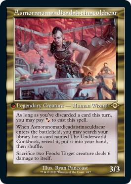 Asmoranomardicadaistinaculdacar (Retro Frame) (Foil Etched) 417 card from Modern Horizons 2