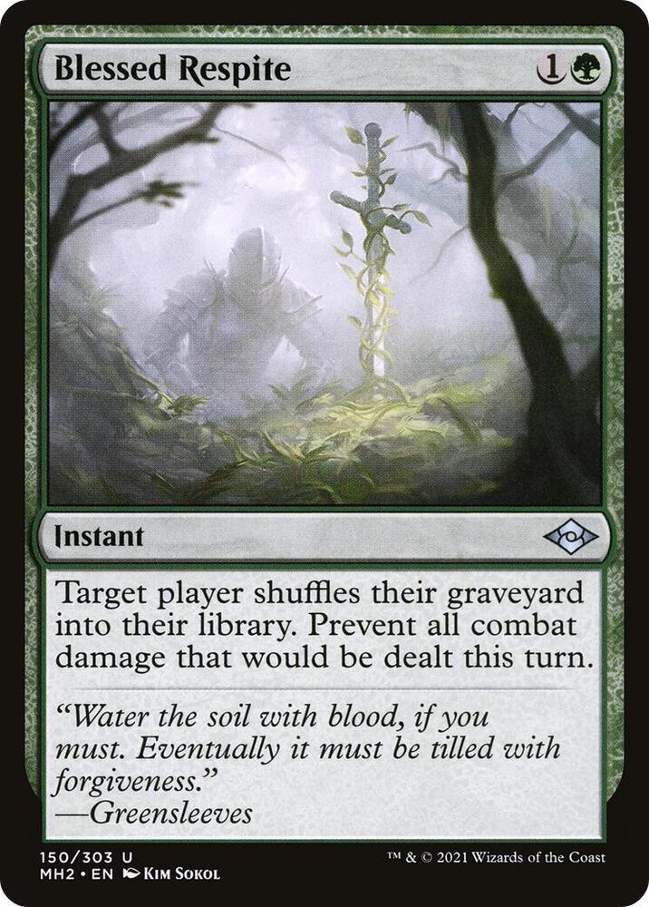 Blessed Respite 150 card from Modern Horizons 2