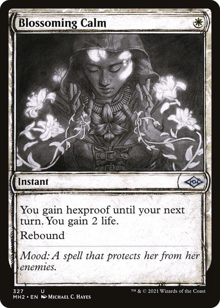 Blossoming Calm (Showcase) 327 card from Modern Horizons 2