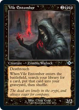 Vile Entomber (Retro Frame) (Foil Etched) 403 card from Modern Horizons 2