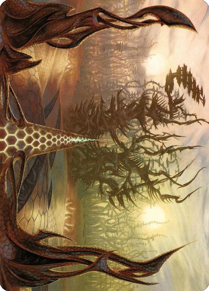 Thornglint Bridge Art Card 81 card from Art Series: Modern Horizons 2