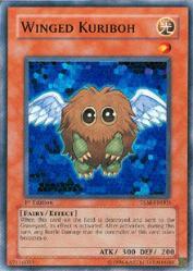 Winged Kuriboh TLM-EN005 card from The Lost Millennium