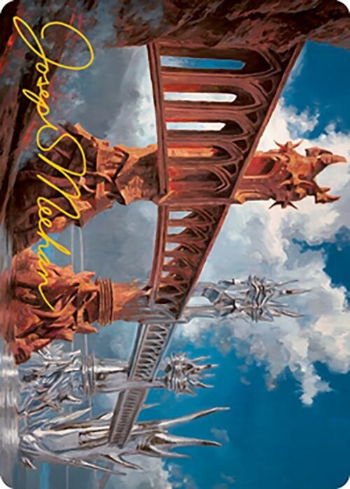 Silverbluff Bridge Art Card (Gold-Stamped Signature) 78 card from Art Series: Modern Horizons 2