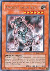 Ancient Gear Beast TLM-EN007 card from The Lost Millennium