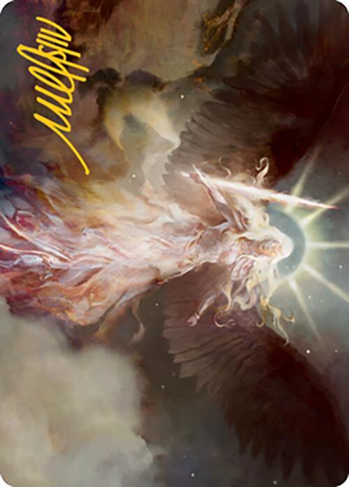 Serra's Emissary Art Card (Gold-Stamped Signature) 8 card from Art Series: Modern Horizons 2