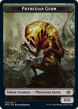 Phyrexian Germ Token 3 card from Modern Horizons 2