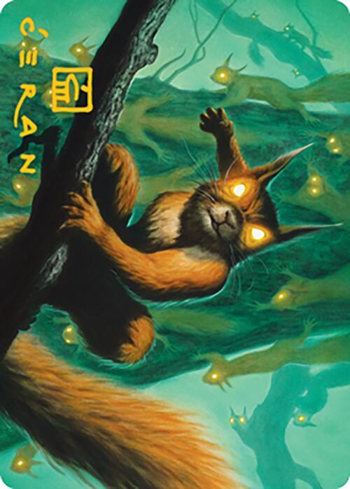 Chatterstorm Art Card (Gold-Stamped Signature) 69 card from Art Series: Modern Horizons 2