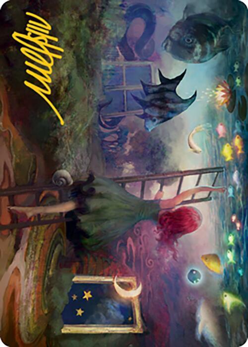 Lucid Dreams Art Card (Gold-Stamped Signature) 14 card from Art Series: Modern Horizons 2