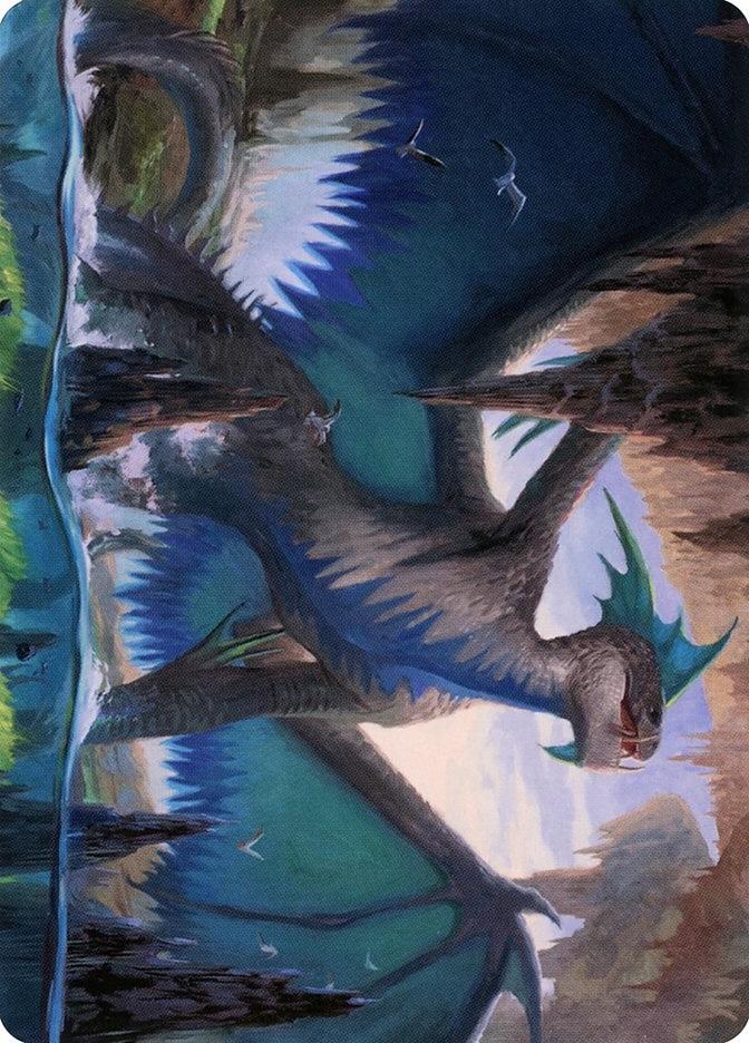 Murktide Regent Art Card 20 card from Art Series: Modern Horizons 2