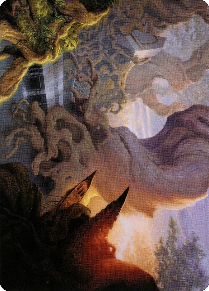 Yavimaya, Cradle of Growth Art Card 66 card from Art Series: Modern Horizons 2