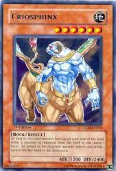 Criosphinx TLM-EN013 card from The Lost Millennium