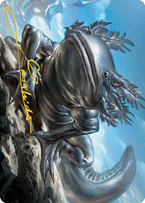 Sojourner's Companion Art Card (Gold-Stamped Signature) 63 card from Art Series: Modern Horizons 2