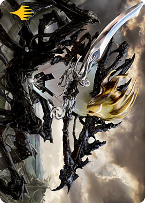 Kaldra Compleat Art Card (Gold-Stamped) 61 card from Art Series: Modern Horizons 2