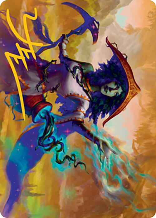 Sythis, Harvest's Hand Art Card (Gold-Stamped Signature) 59 card from Art Series: Modern Horizons 2
