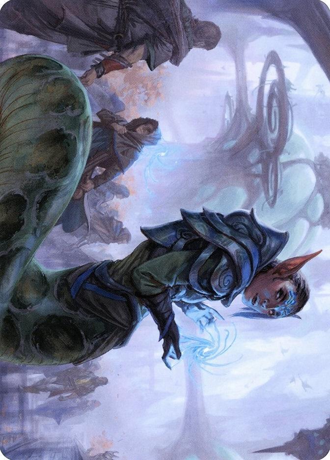 Lonis, Cryptozoologist Art Card 57 card from Art Series: Modern Horizons 2