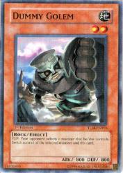 Dummy Golem TLM-EN016 card from The Lost Millennium