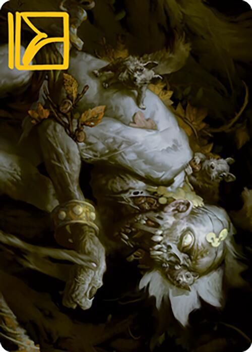 Nested Shambler Art Card (Gold-Stamped Signature) 32 card from Art Series: Modern Horizons 2